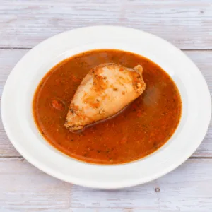 Encornet farci un plat cuisiné de Tielles Dassé René
